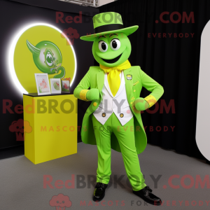 Limegrønn...