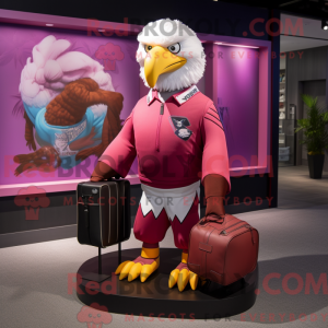 Magenta Bald Eagle...