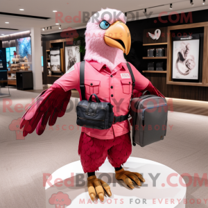 Magenta Bald Eagle...