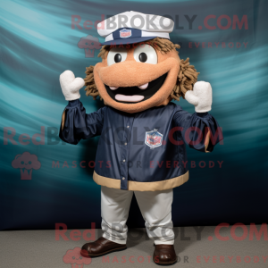 Disfraz de mascota Navy...
