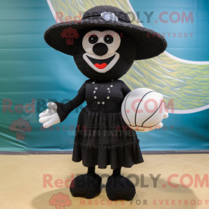 Sort Volleyball Net maskot...