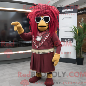 Maskottchenkostüm Maroon...