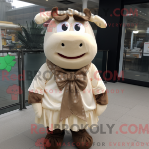 Disfraz de mascota de Beef...