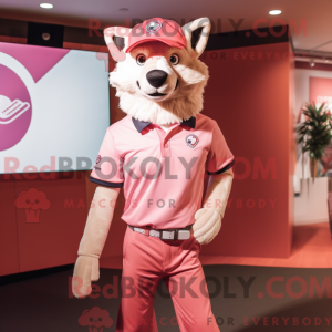 Costume mascotte de loup...