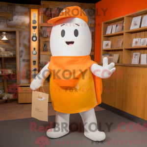 Postava maskota Orange...