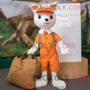 Postava maskota Orange...