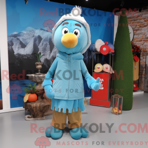 Disfraz de mascota Sky Blue...