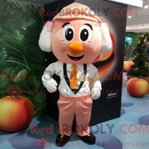 Peach Apricot maskot...