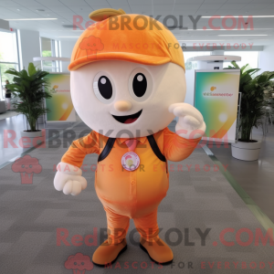 Peach Apricot maskot...