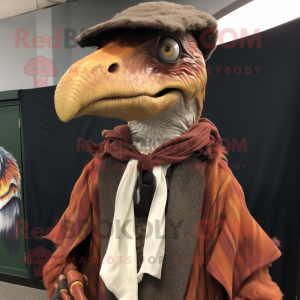  Utahraptor mascotte...