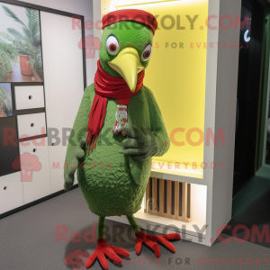 Green Woodpecker mascot...