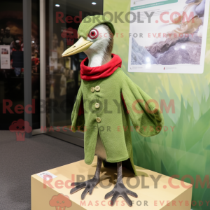 Green Woodpecker mascot...