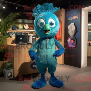 Postava maskota Cyan...