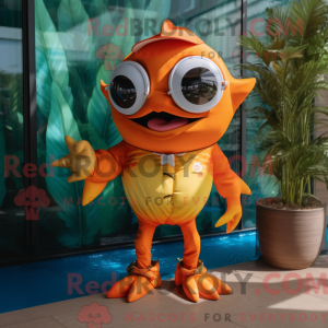 Costume mascotte de Piranha...