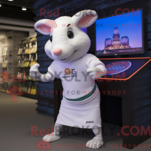 Disfraz de mascota White...