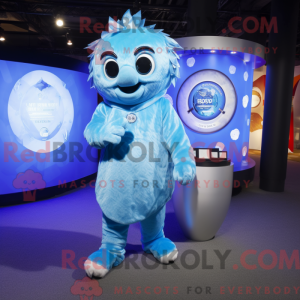 Blue Ice Maskottchen...