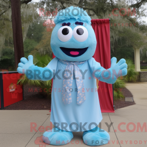 Postava maskota Sky Blue...