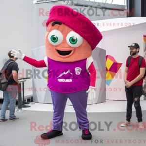 Postava maskota Magenta...