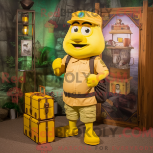 Personnage mascotte de...