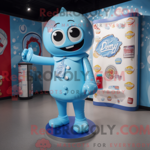 Disfraz de mascota Sky Blue...