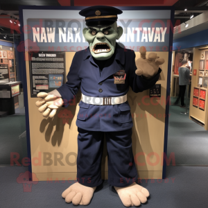 Navy Frankenstein mascotte...