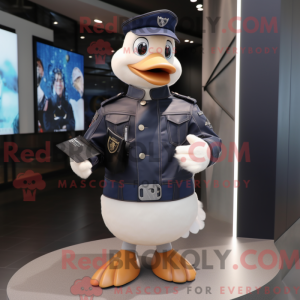 Figura de máscara de ganso...