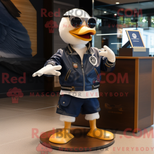 Maskottchenkostüm Navy...