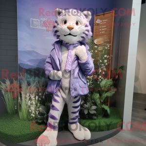 Lavender Tiger Maskottchen...