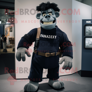 Navy Frankenstein mascotte...