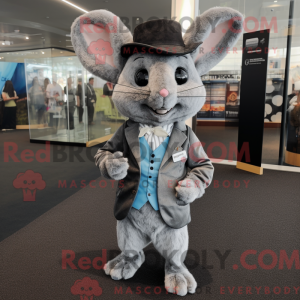 Chinchilla mascotte kostuum...