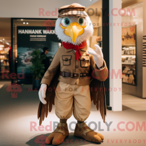 Costume mascotte de faucon...