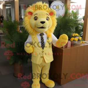 Costume de mascotte de lion...