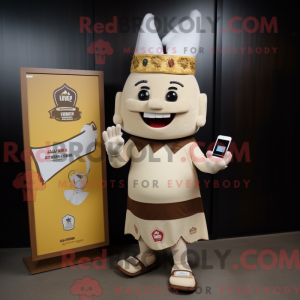 Costume de mascotte de chef...