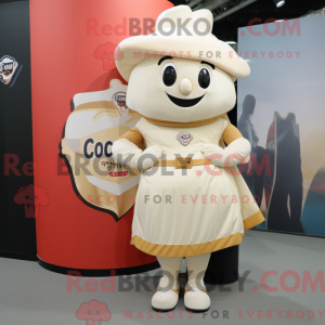Costume de mascotte de chef...