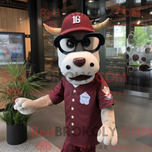 Maroon Jersey Cow...