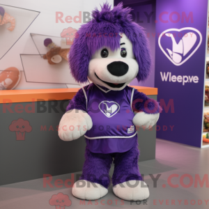 Maskotkostymefigure Purple...