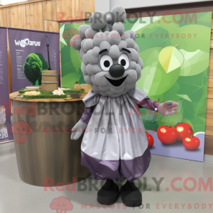 Figura de máscara de uva...