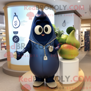 Maskottchenkostüm Navy Pear...