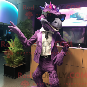 Lilla Deinonychus maskot...