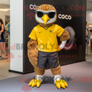 Máscara Gold Falcon com...