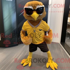 Máscara Gold Falcon com...