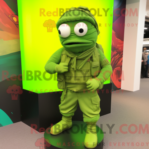 Disfraz de mascota Comando...