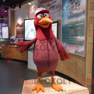 Maskotka Maroon Gull...