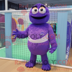 Lilla Volleyball Net maskot...