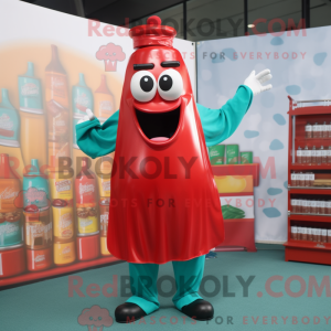 Teal Bottle Of Ketchup...