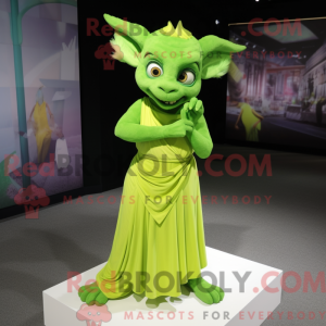 Limegrønn Gargoyle...