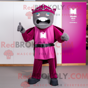 Disfraz de mascota Magenta...