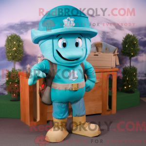 Máscara Cyan American...
