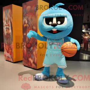 Turquoise Basketball Ball...
