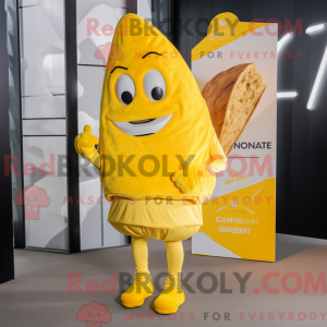 Lemon Yellow Croissant...
